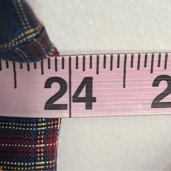 LL Bean Multicolor  Plaid Wrinkle Resistant Button Up Shirt Size Medium Tall - Picture 8 of 11